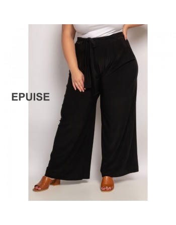 Pantalon fluide noir