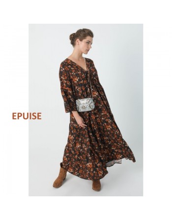 Longue robe style bohème