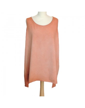 Top coton orange