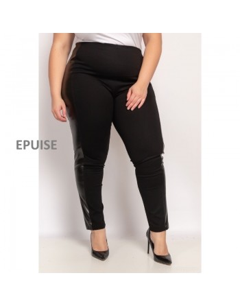 Pantalon legging simili...