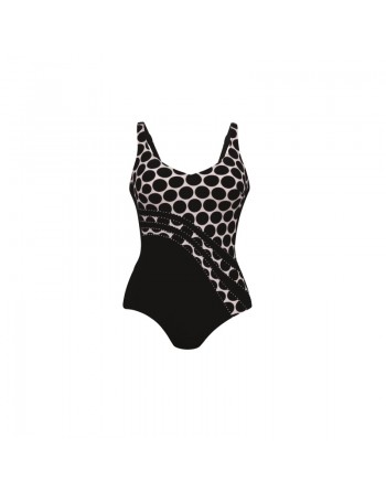 Maillot de bain noir et blanc