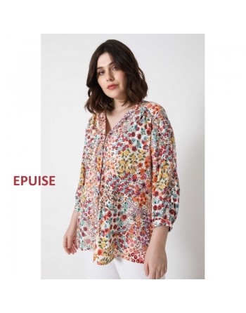 Chemise imprimée fleurie