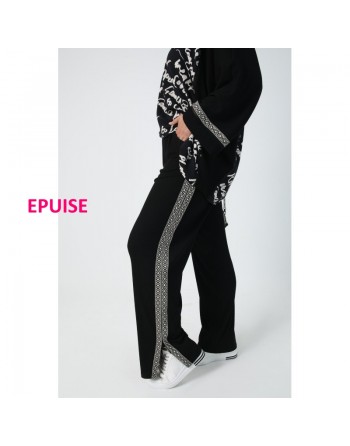 Pantalon maille noir